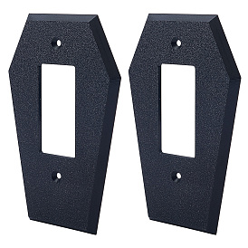 Декоративные накладки на выключатели для домашних животных., форма гроба