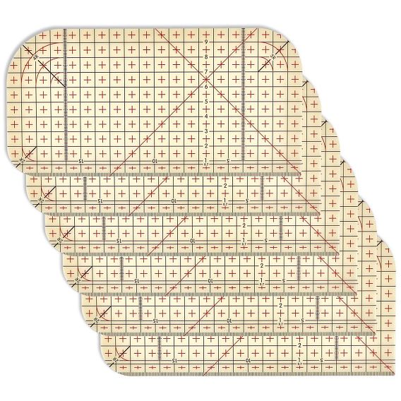Hot Ironing Measuring Ruler, High Temperature Resistance Ironing Iron Rulers, Sewing Measuring Handmade Tool