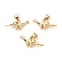Brass Charms, Long-Lasting Plated, Dinosaur