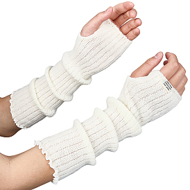 Ткань женская трикотажная с длинным рукавом, наручные манжеты