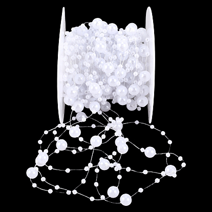 1круглые шариковые цепочки из смолы, несварные