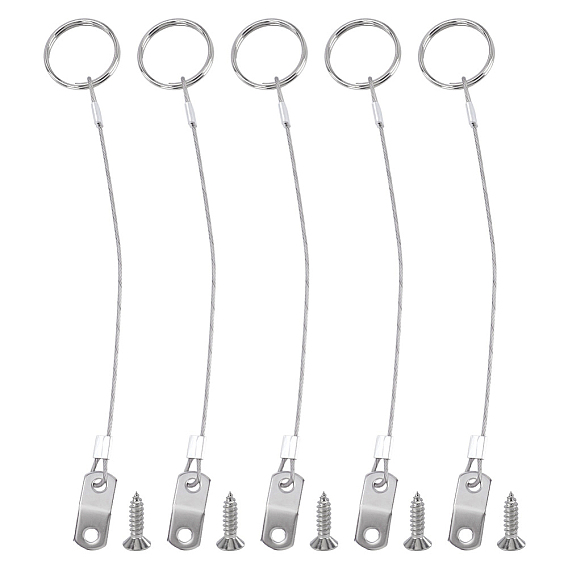 316 нержавеющая сталь и 304 нержавеющая сталь с пластиковой оболочкой, тросовый замок для садовой мебели, велосипед и мотоцикл