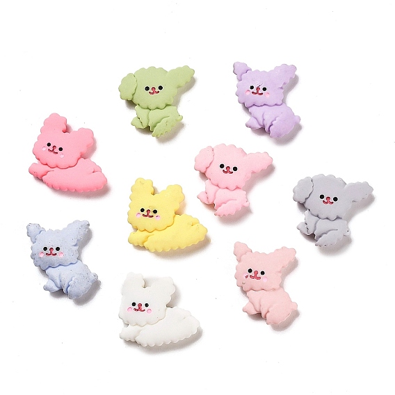 Кабошоны для домашних животных из непрозрачной смолы, мило собака