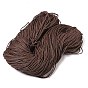 150M DIY Waxed Cotton Cord, Clothes Accessories, Round