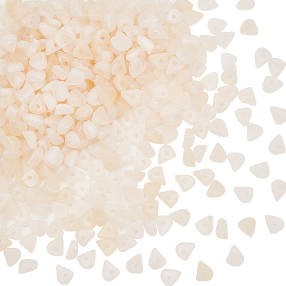 400шт акриловые бусины, имитация драгоценных камней, чип