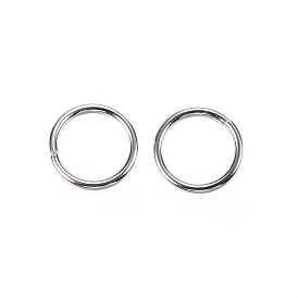 304 Stainless Steel Jump Rings, Open Jump Rings