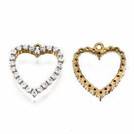 Micro cuivres ouvrent charmes de zircons, sans nickel, cœur, clair
