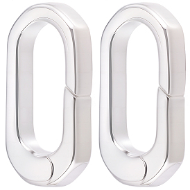 2шт. латунные пружинные кольца-затворы