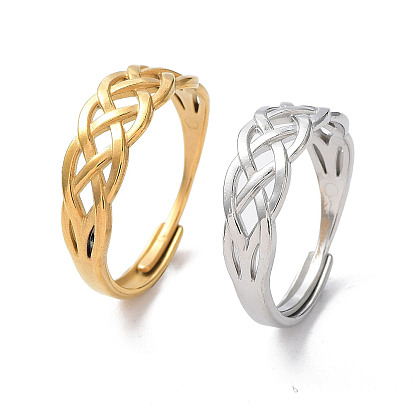 304 полые регулируемые кольца из нержавеющей стали с матросским узлом