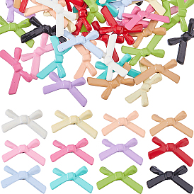 72шт 12 цвета цинковый сплав бусины, бантом