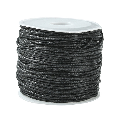 23m вощеные хлопковые шнуры, многослойный круглый шнур, макраме ремесленная нить для изготовления ювелирных изделий, с пластиковыми катушками 1pc