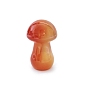 Gemstone Healing Mushroom Figurines, Reiki Energy Stone Display Decorations