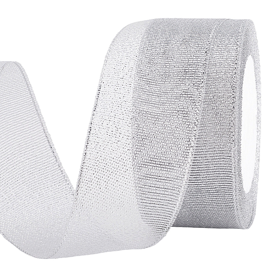 Полиэфирная лента, блестящая металлическая лента, блеск ленты