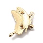 Alloy Rhinestone Brooches, Enamel Style, ABS Imitaiton Pearl Beads Lapel Pin, Cadmium Free & Lead Free, Butterfly