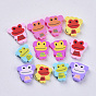 Handmade Polymer Clay Cabochons, Polymer Clay Slices for Resin Crafts & DIY Projects, Monkey