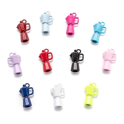 Окрашенного распылением медные подвески, чайник