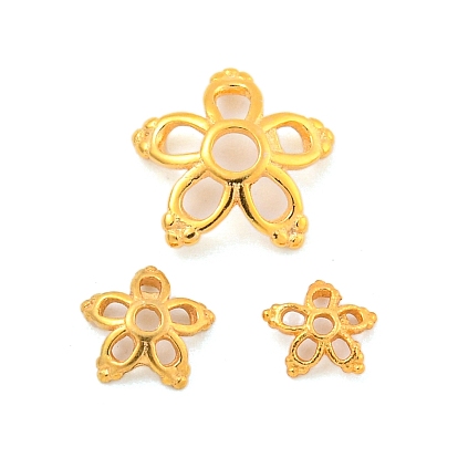 925 шарики из стерлингового серебра, 5-лепесток, цветок