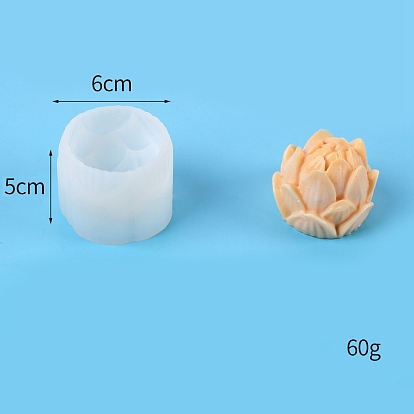 Flower Food Grade DIY Silicone Candle Molds, For Candle Making