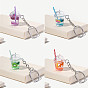 Nightlight Fruit Milk Tea Cup Keychain Pendant Banana Kiwi Grape Keychain Nightlight Pendant