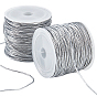 2 рулоны полиэстерного металлического эластичного круглого шнура