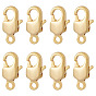 8шт латунные застежки-лобстеры, для изготовления ювелирных изделий