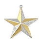 304 из нержавеющей стали большие кулоны, брелок в форме звезды, ионное покрытие (ip)