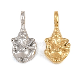 304 colgantes de acero inoxidable, amuletos de Ganesha
