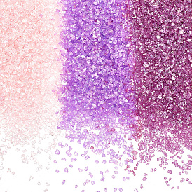 3 стиль прозрачный гальванический дробленый стеклянный ремесло, с покрытием AB цвета, стеклянная крошка неправильной формы, наполнитель для вазы своими руками для дизайна ногтей