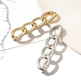 Hallow Smooth Chain Zinc Alloy Brooches