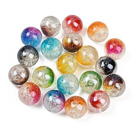 Непрозрачная смола с блестящими бусинками, круглые