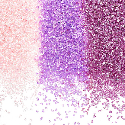 3 стиль прозрачный гальванический дробленый стеклянный ремесло, с покрытием AB цвета, стеклянная крошка неправильной формы, наполнитель для вазы своими руками для дизайна ногтей