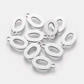 201 Stainless Steel Charms, Number