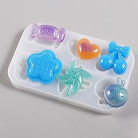 DIY Cabochon Silicone Molds, Resin Casting Molds, for UV Resin, Epoxy Resin Craft Making