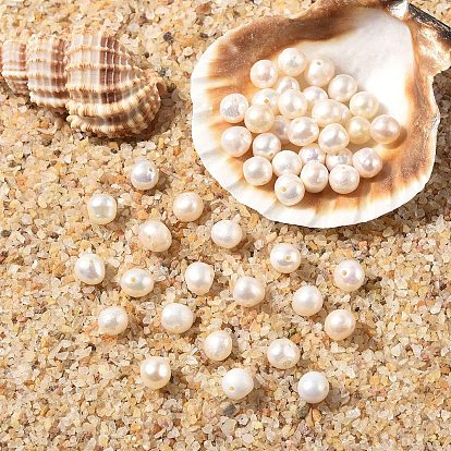 10шт. натуральные пресноводные жемчужные бусины, картофель