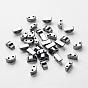 Non-Magnetic Synthetic Hematite Beads, Half Round, 13x7x6mm, Hole: 2mm