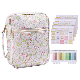 1Набор бумажных наклеек-индексов в богемном стиле, маркерные наклейки блокнот для чтения, В комплекте: 1 пакеты для хранения книг и разделители для домашних животных с прозрачной шкалой.