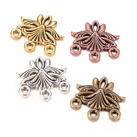 Tibetan Style Alloy Chandelier Components Links, Cadmium Free & Nickel Free & Lead Free