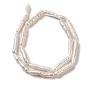 Perle baroque naturelle perles de perles de keshi, perle de culture d'eau douce, note 4a+, colonne