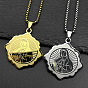 304 Stainless Steel Religion Virgin Pendant Necklaces for Women