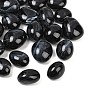 Cuentas de ágata natural con bandas negras y rayas, teñido y climatizada, piedra caída, pepitas, sin agujero / sin perforar, gemas de relleno de jarrones