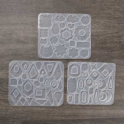 DIY силиконовые формы для кулона, изготовление украшений, формы для литья смолы, для уф-смолы, изготовление ювелирных изделий из эпоксидной смолы, разнообразные