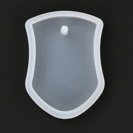 DIY Pendant Silicone Molds, Resin Casting Molds, Clay Craft Mold Tools, Shield