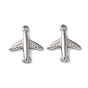 304 Stainless Steel Pendants,  Plane Charms