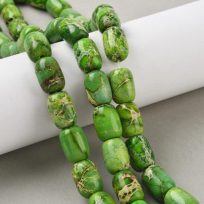 Натуральный регалит / имперская яшма / морские отложения, колонка, окрашенные