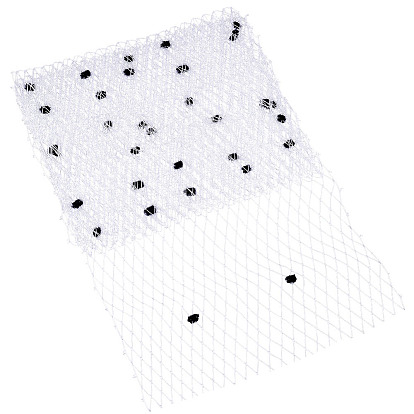 Тюль из полиэстера, для свадебных фат своими руками