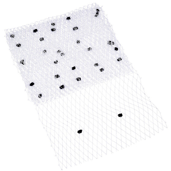 Тюль из полиэстера, для свадебных фат своими руками