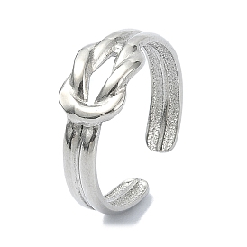 304 Stainless Steel Cuff Rings for Women