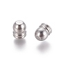202 Stainless Steel Cord Ends, End Caps