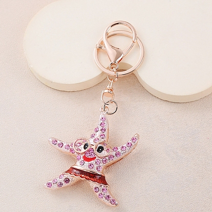 Alloy Keychain for Women, Car Charm Bag Pendant