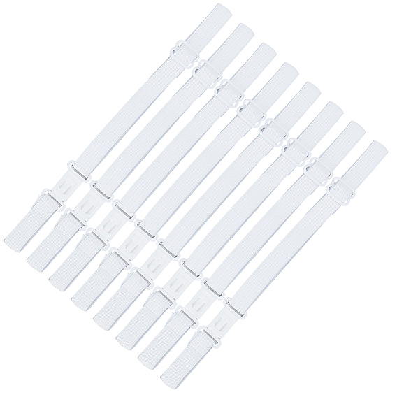 20шт. эластичная лента для галстуков с застежкой-помпоном